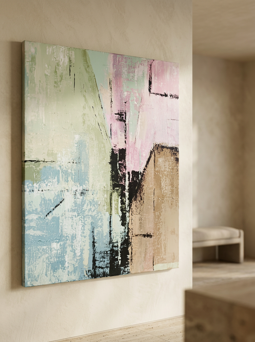 Aufgehende Stadt in einer Boutique-Hotel-Lobby